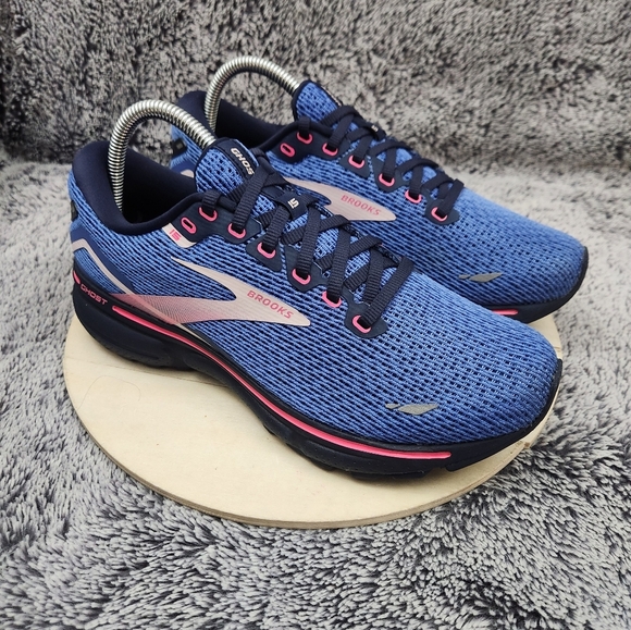 Brooks Ghost 15 Blue Running Shoes Women's Size 9 - Picture 1 of 9